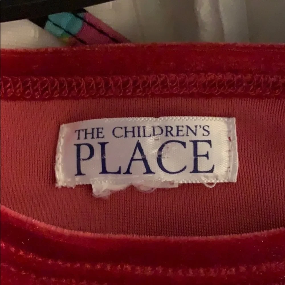 Velour Children’s Place Dress size 5 Pre Owned